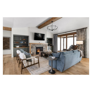 Green Valley Residence - Transitional - Living Room - Other - by Emily ...