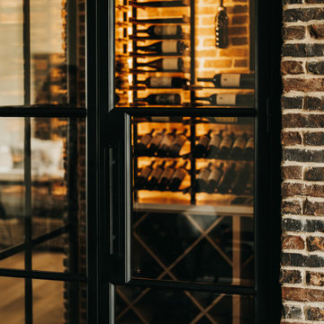 Steel doors detail