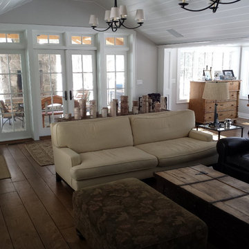 Pound Ridge Transitional Farmhouse