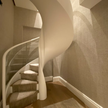 New York City Duplex – Modern Helical Spiral Stair