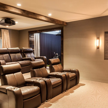 Basement Media Room