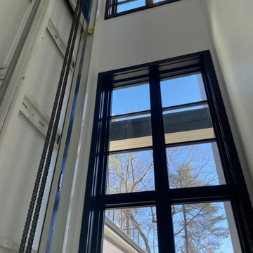 Glass Home Elevator Brings the Outdoors In
