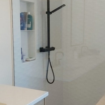 Commercial Space becomes Residential - Ensuite bath