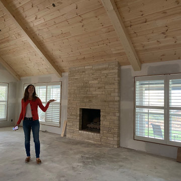 Family room transformation