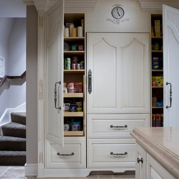 Transitional French Kitchen