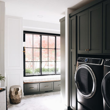 Lenexa Main Floor Transformation: Kitchen, Family Room, Mudroom, and More