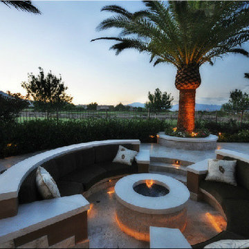 Fire Pits, outdoor kitchens, bed structures