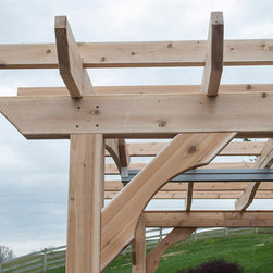10&times;12 Wood Pergola Kit - Products
