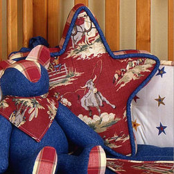 Bronco Billy Star Pillow by Bebe Chic - Decorative Pillows