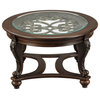 Norcastle Oval Cocktail Table Dark Brown
