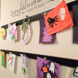 DIY Art Display - Home Decor