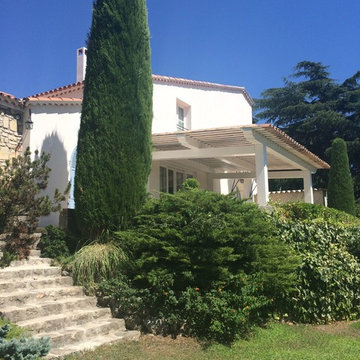 CANNES - EXTENSION VILLA PROVENCALE CONTEMPORAINE
