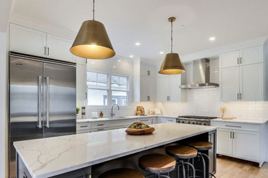 Kitchen - modern kitchen idea in Toronto