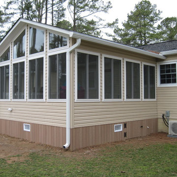 Shaw sunroom and deck