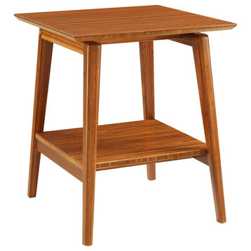 Antares End Table, Amber