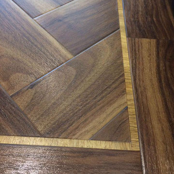 Amtico Signature Wild Walnut 3×9″ Herringbone Floor