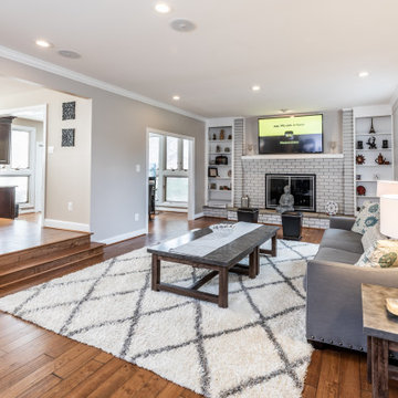 Amazing Kitchen and Living Room Makeover in Great Falls VA
