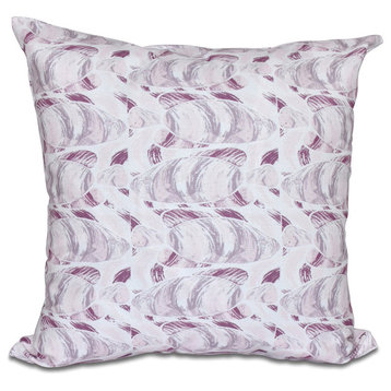 Fishwich, Animal Print Pillow, Purple, 16"x16"