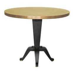 Georgian Brass or Copper Top Dining Table (Round) - Dining Tables