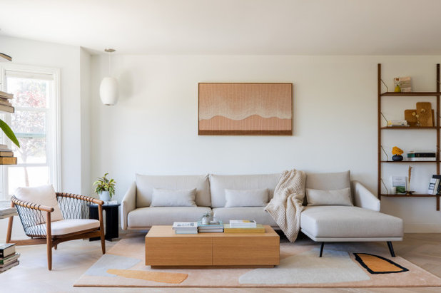 Scandinavian Living Room by Cathie Hong Interiors
