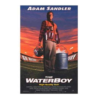 The Waterboy Movie Poster Framed and Ready to Hang. 