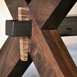 The Prairie Sawbuck Kitchen/Dining Table - Dining Tables