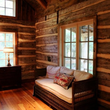 Historic 1856 'Dog Trot' Log Home