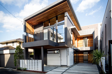 This is an example of a modern exterior in Other.