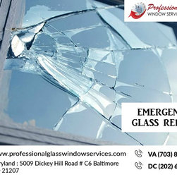 Fast Emergency glass repair service in Laurel MD - Windows