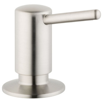 Hansgrohe 04539 Kitchen Accessories Deck Mounted Soap Dispenser - Steel Optik