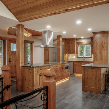 A Symphony of Digital Wellness & Artisan Knotty Alder Craftsmanship