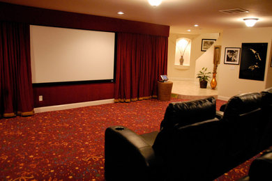 Home theater photo in Other