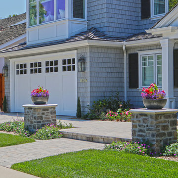 Interlocking Paver Entry with Columns