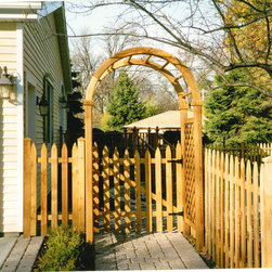 Deluxe Wood Pergola - Pergolas