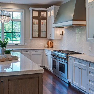 Sophisticated Elegant Kitchen – South Barrington, IL