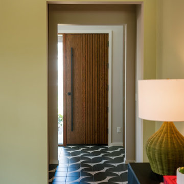Vibrant Mid Century Modern Home