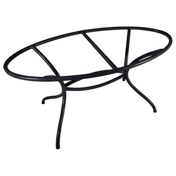 Italia Oval Dining Table Base Only