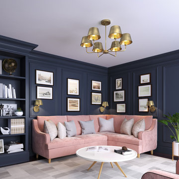 Park Harbor Stanburn Midsized Chandelier