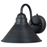 Outland Wall Sconce Aged Iron Steel 1-Light, 11.75"