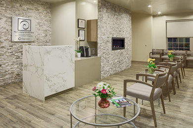 Example of a minimalist entryway design in Denver