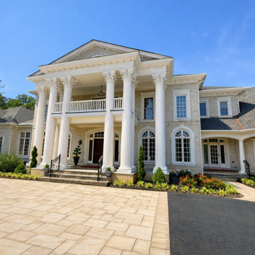 Exterior Painting and Power Washing – Large Custom Home