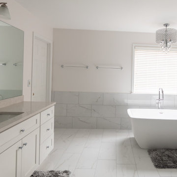 White master bathroom 2024