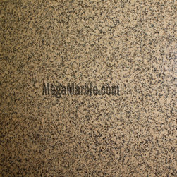 Crystal Yellow Granite Slab - Kitchen Countertops