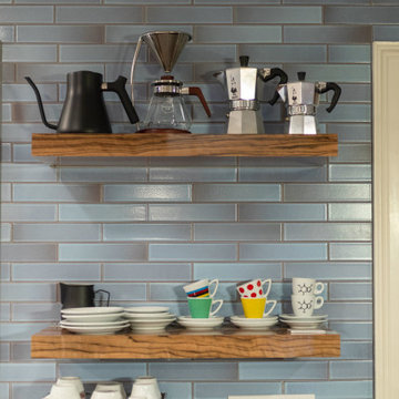 Tiger Stripe Kitchen Cabinets