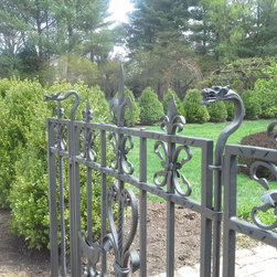 hand forged garden gate - Home Fencing And Gates
