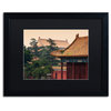 Philippe Hugonnard 'Ming Dynasty' Art, Black Frame, Black Matte, 20"x16"