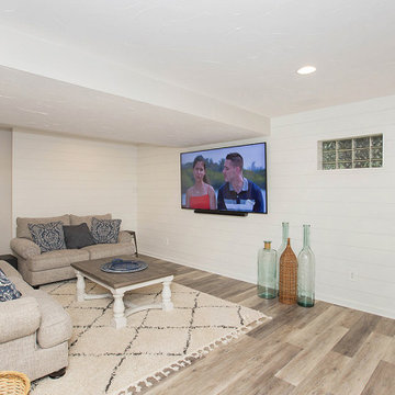 Farmhouse Style Basement in Western Hills