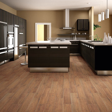 Wood Look Tile for kitchen , entry , den , possibilities are endless