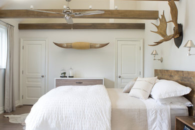Bedroom - southwestern bedroom idea in Toronto
