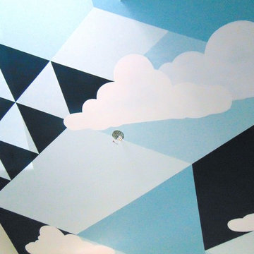 Baby's ceiling by Erika Sanchez and Cugini Painting in Edmonton, Canada
